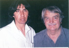 Con el escritor OSVALDO BAYER