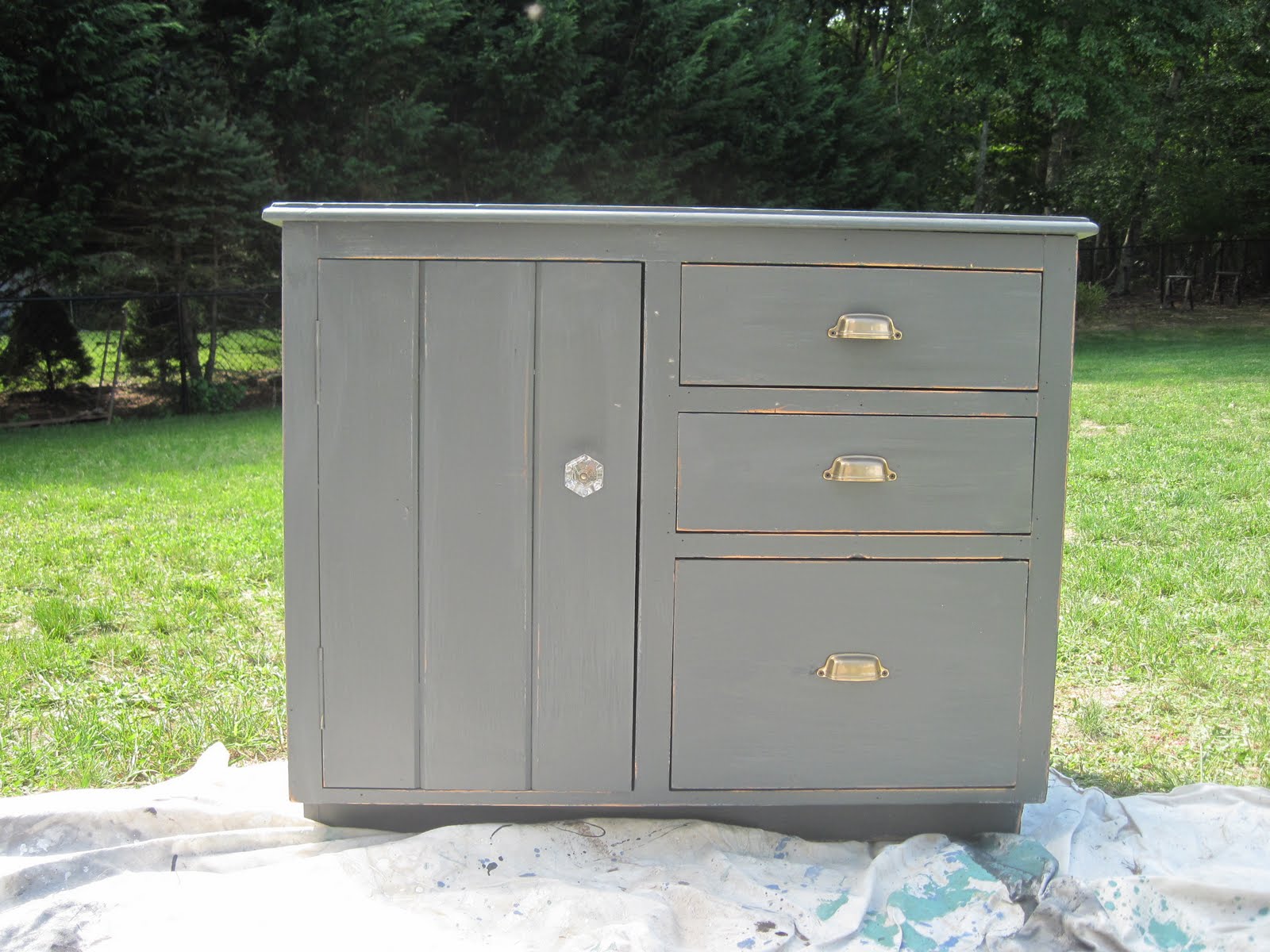 Best kitchen cabinets for the money gave the surface a light distressing and changed the hardware