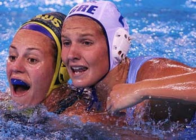 Christina Tsoukala, Olympics First Nipple Slip in Water Polo at the Beijing...