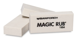 sanford magic rub eraser
