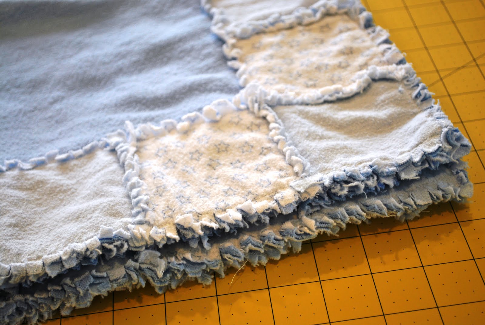 The Stepford Wife Repurposed Receiving Blanket Tutorial Raggy Style