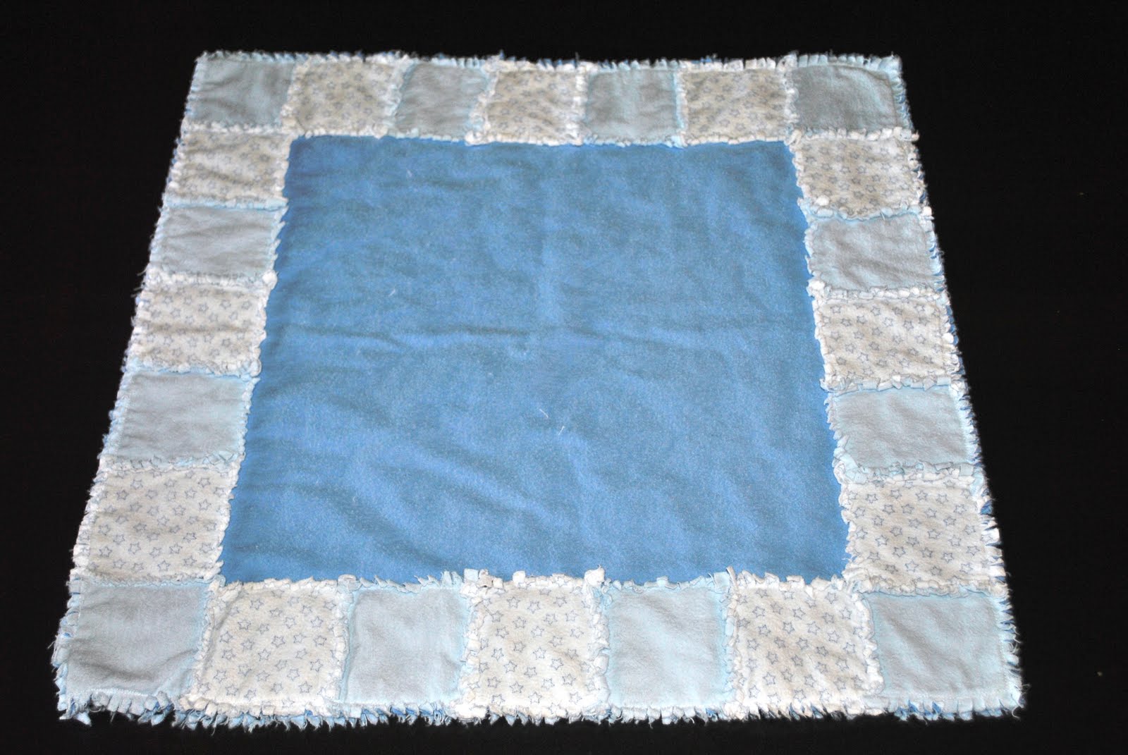 The Stepford Wife Repurposed Receiving Blanket Tutorial Raggy Style