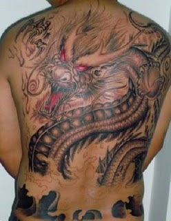dragon wild tattoo