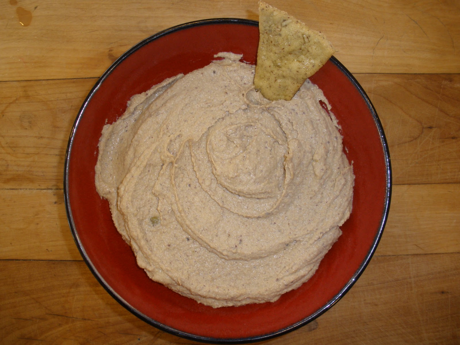 That Vegetarian Shiitake Green Olive Hummus