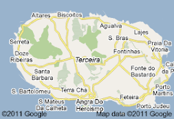 Map of Terceira Island