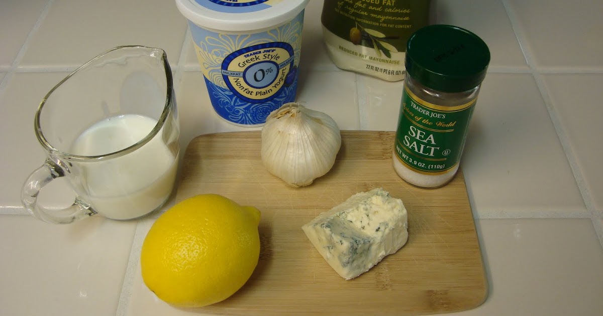 Legally Yummy Blue Cheese Dressing without the guilt!