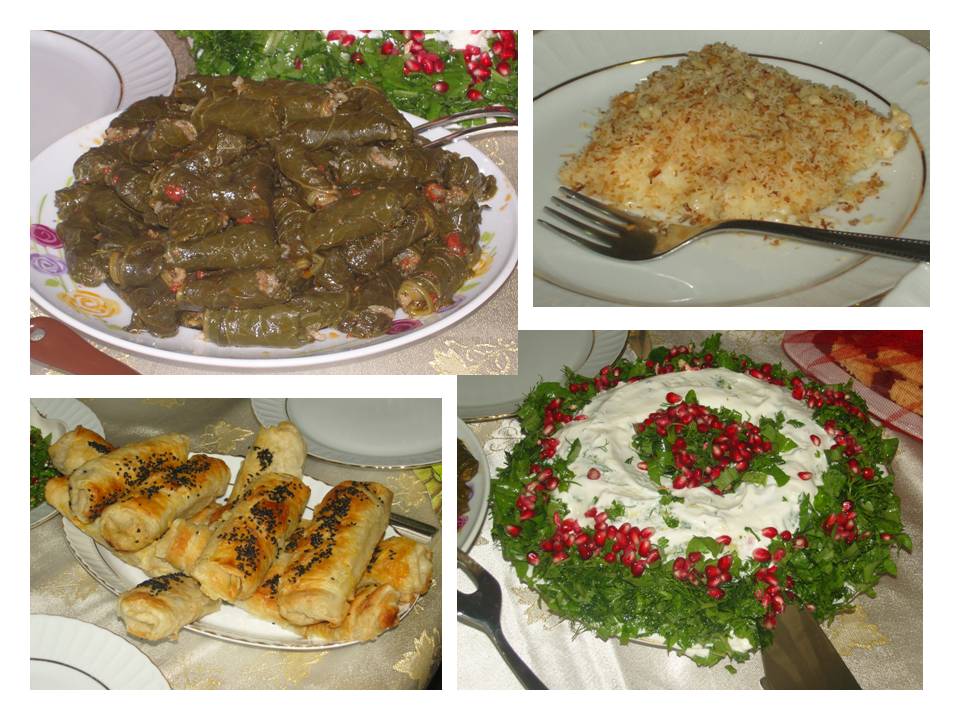 lahana sarmasının yanına ne gider