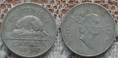 canada 1992 1867 cents cent 1764 125th confederation rule anniversary british under