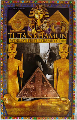 isle of man world's first pyramid coin 1 crown