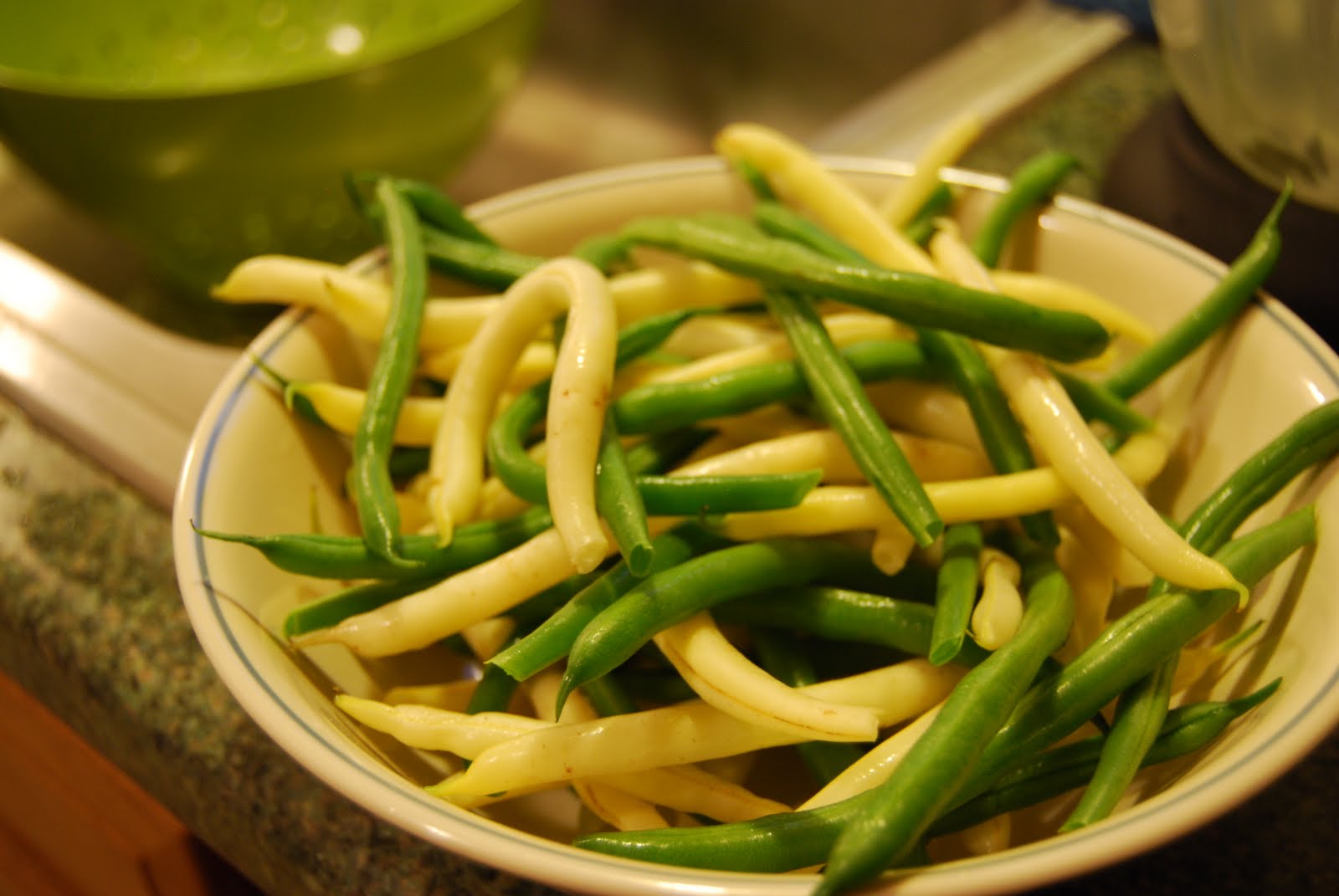 The breadcrumb trail... Jamie Oliver's Best Ever French Beans