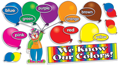 Colour Chart For Toddlers