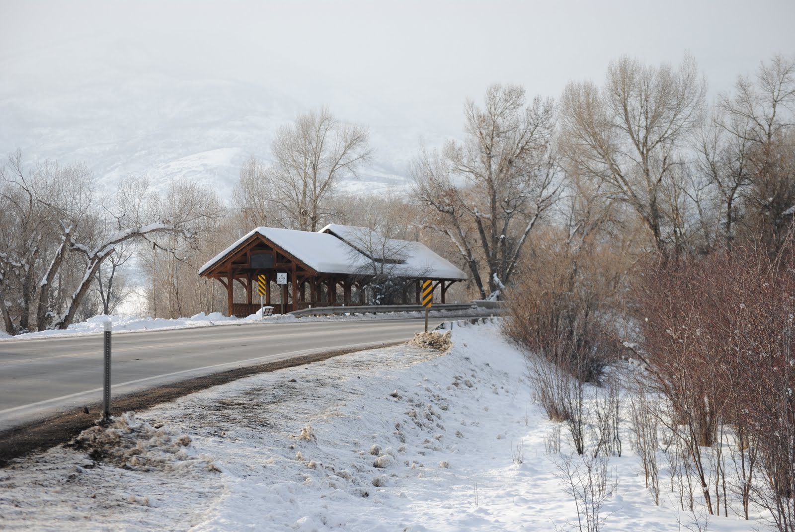 Home on the Range COVERED BRIDGE OVER THE PROVO RIVER IN MIDWAY, UTAH