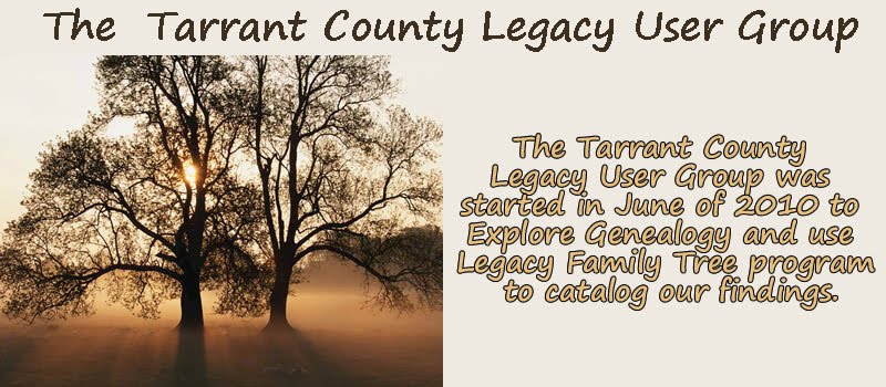 Tarrant County Legacy User Group