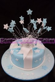 Shooting Stars Birthday Cake.
