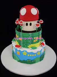 Super Mario Cake Sat 10th April