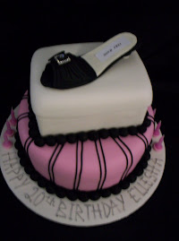 Shoe box cake