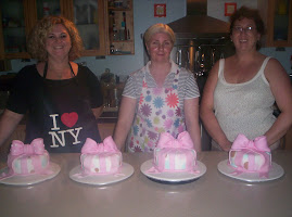 Birthday bow cake workshop group