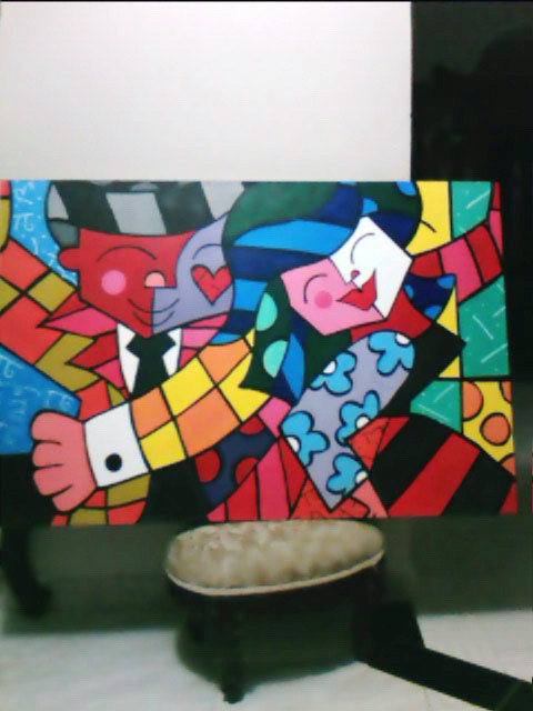 romero britto art. ROMERO BRITTO Pop Art