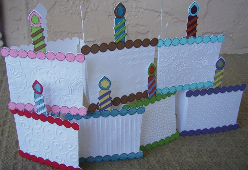 Running With Scissors: Happy Birthday Cake Cards