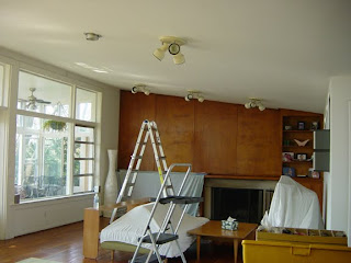 mid century modern recessed lighting