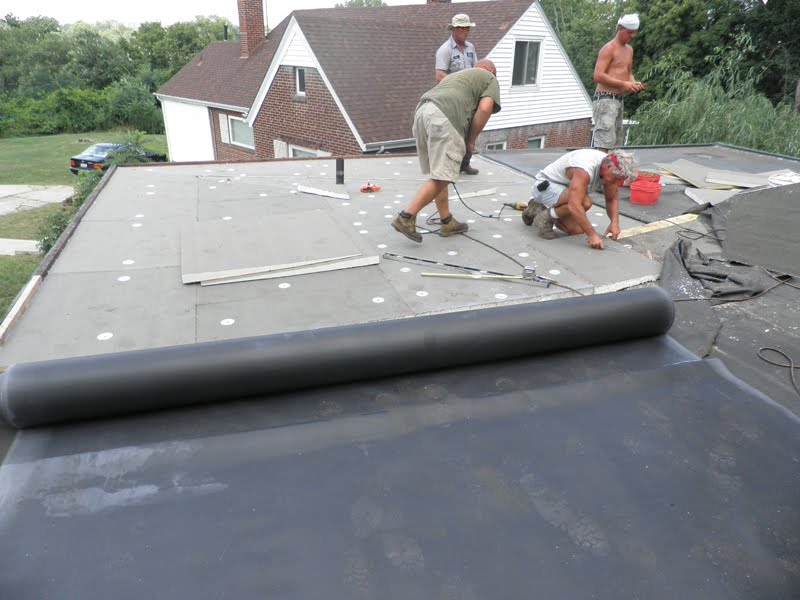 Cincinnati Modernation Flat Roof Replacement Day 5
