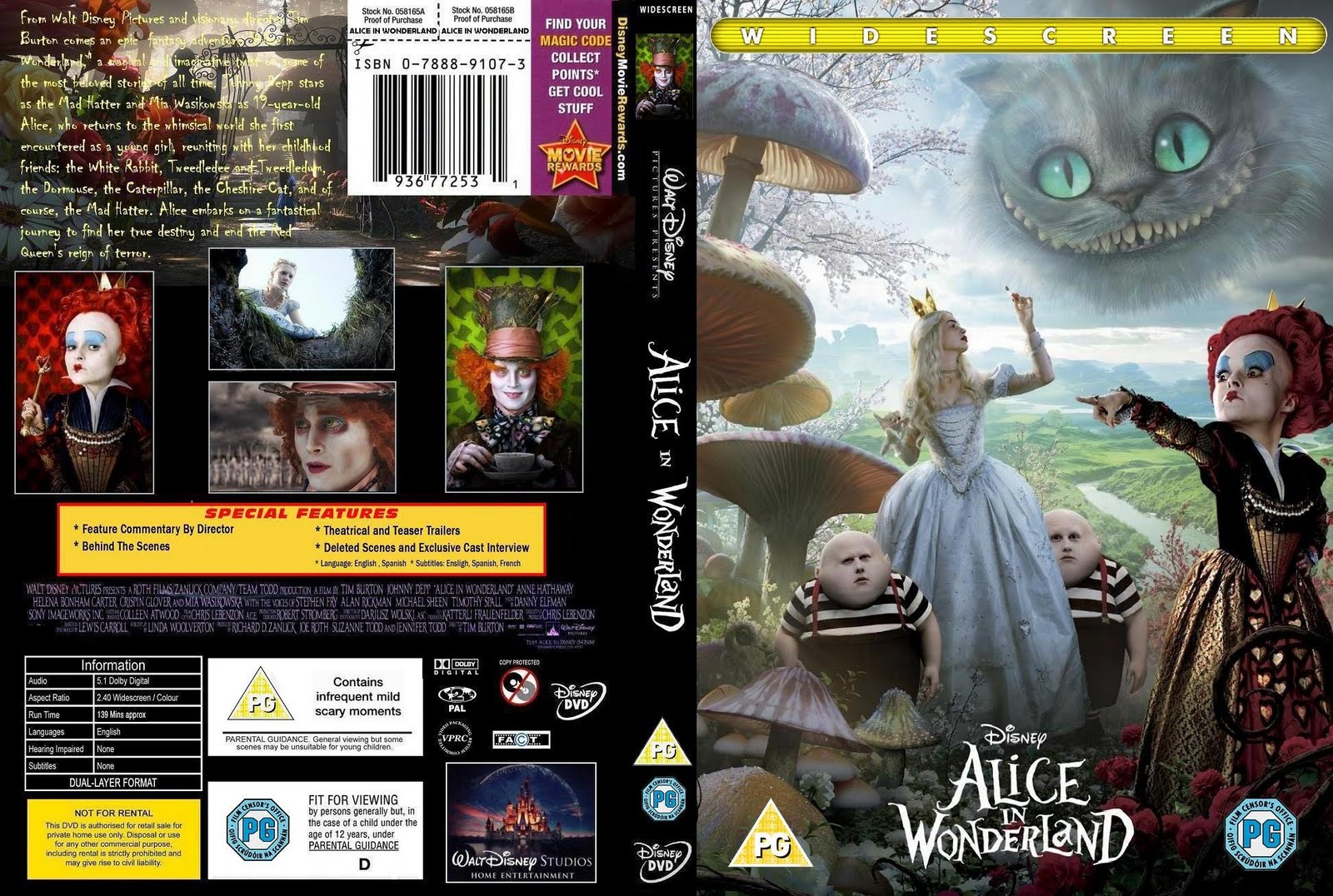 the Alice Through the Looking Glass (English) full movie  720p