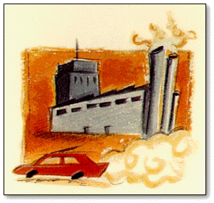smog industrial (vidrio)