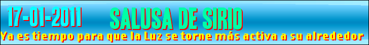 Ya es tiempo para que la Luz se torne más activa a su alrededor