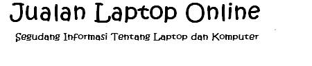 Jualan Laptop Online