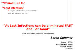 Yeast Infection Cures