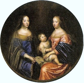 Rainhas Maria Teresa, Ana de Áustria e Luis XIV