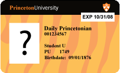 Princeton University Id Card