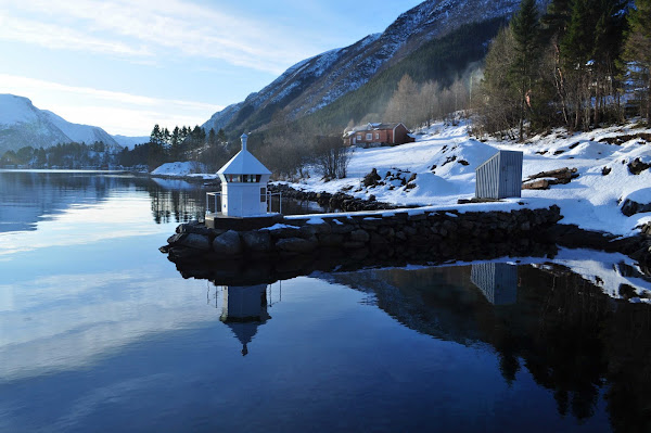 Dalsfjord ein vinterdag