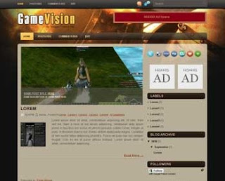 Game Vision Blogger Template