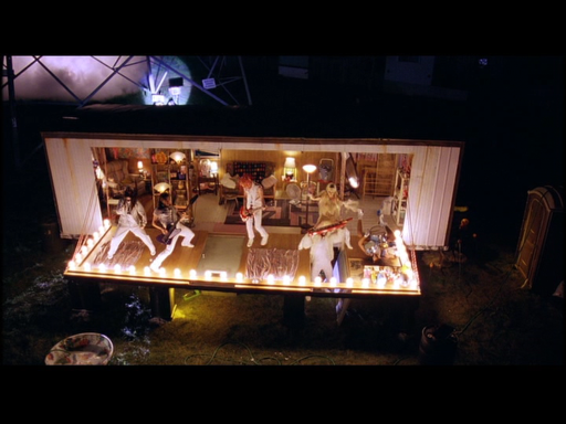 The mise-en-scene in this film