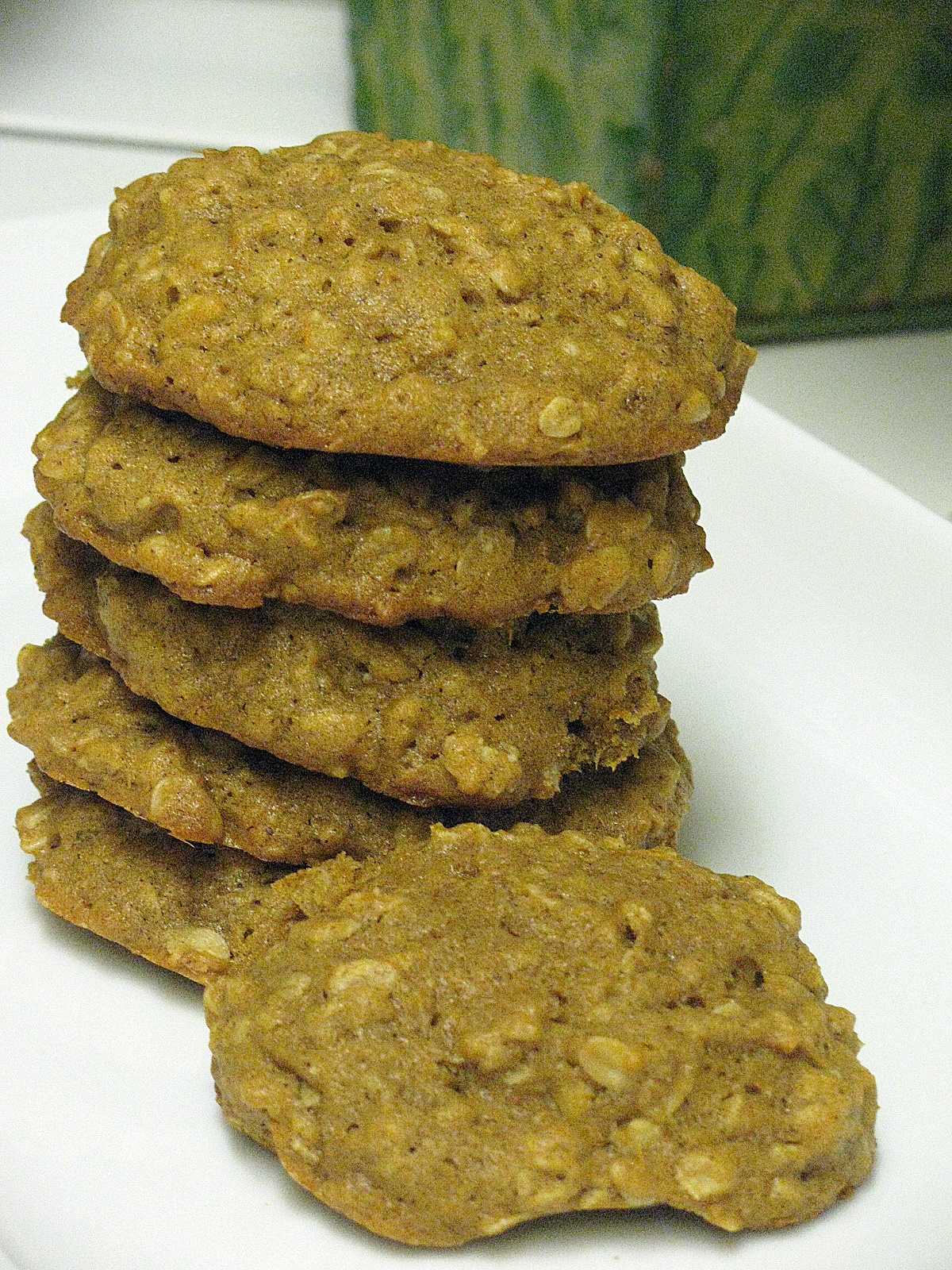 PASSION ON THE STOVE TOP Sweet Potato Oatmeal Cookies