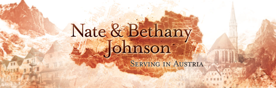 Nate and Bethany Johnson - Serving in Austria