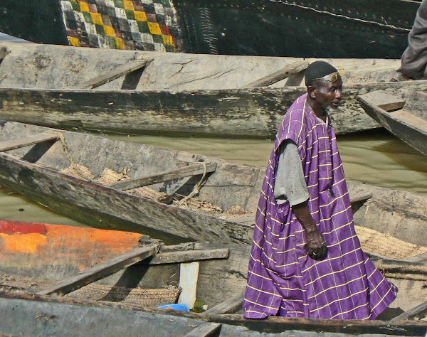 Man in Purple Boubou