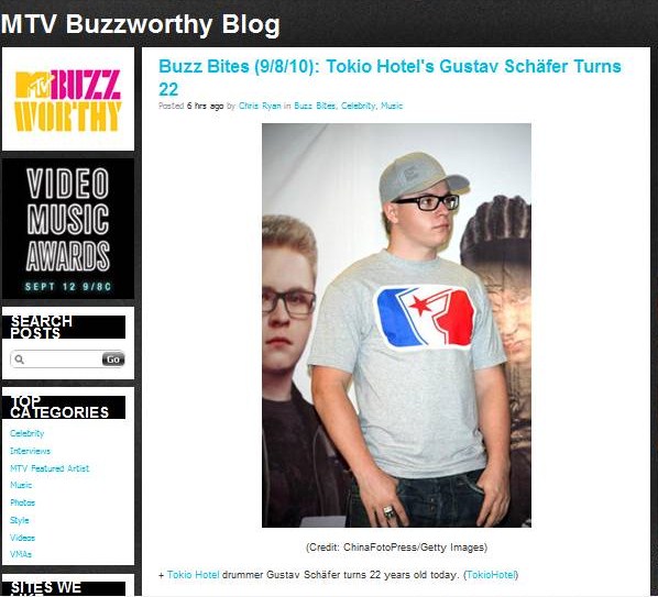 MTV Buzzworthy recuerda el cumpleaños de Gus! Buzzwo
