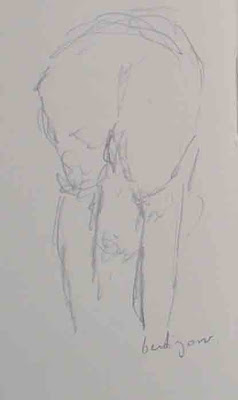 child bending