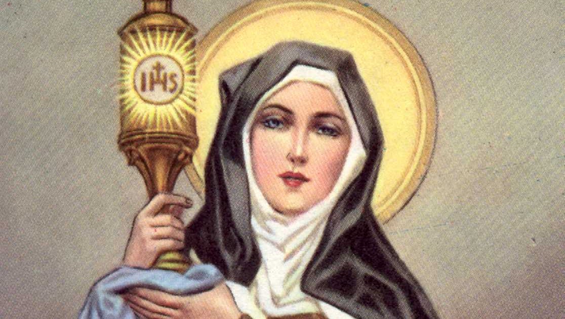 mcsicaa August 11 Feast of Saint Claire of Assisi