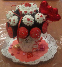 Edible Cupcake Arrangement