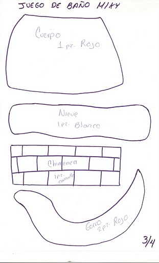 El Blog de Nando: lenceria de baño navideña MICKEY