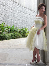pale yellow short wedding dress