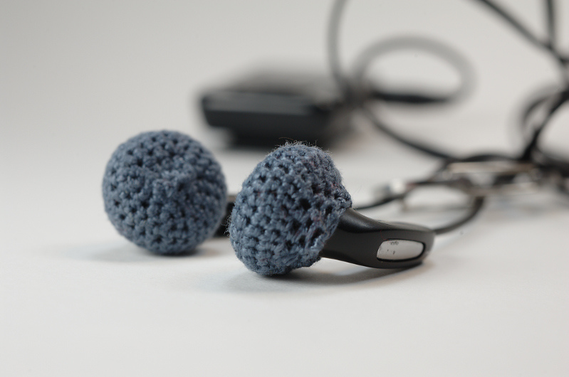 Las Teje y Maneje CROCHETED EARBUDS COVERS