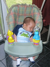 He loves his swing!