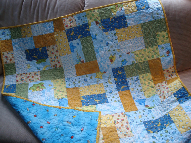 Quilt made for baby Charlie~ June 2009