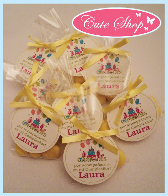 BOLSITAS DE DULCE PERSONALIZADAS