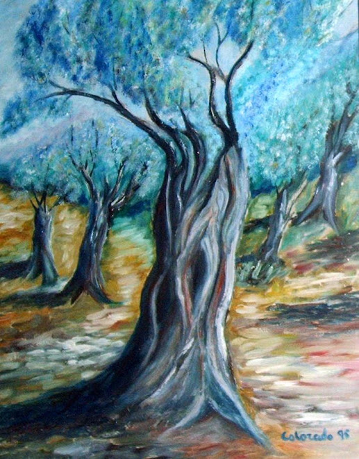 OLIVOS. OIL PAINTING.