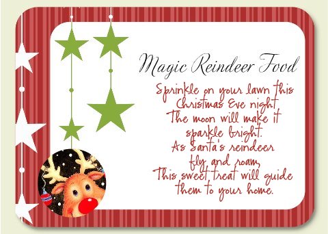 Reindeer+Food+Poem Reindeer Food Poem http://sweetpeasandkisses.blogspot.com/2010/12 ...